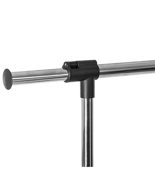 5 FIVE SIMPLY SMART - Penderie Portant à vêtements en Inox extensible en hauteur et largeur H 165 cm - large