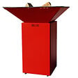 GRILL'CHIC - Brasero Cevenol Acier Normal Carre 74 Rouge Double Cuve - vignette