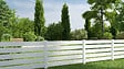ALTONA - Poteau angle PVC ADELE blanc - 90 x 90 cm - vignette