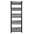 STANO - Radiateur sèche-serviettes eau chaude CODA 160 x 60 cm noir mat - vignette