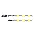 LUMISKY - Guirlande connectable BOLLY LIGHT 6 boules 5.5M - vignette
