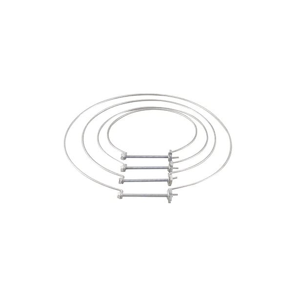 ACOMAT - Lot de 10 colliers Monofil de serrage pour gaine flexible de ventilation - Diamètre (mm): 200 - large