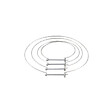 ACOMAT - Lot de 10 colliers Monofil de serrage pour gaine flexible de ventilation - Diamètre (mm): 250 - vignette