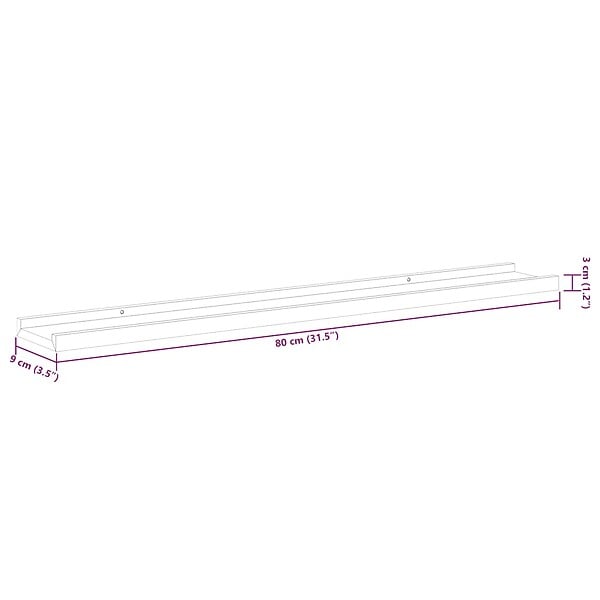 VIDAXL - vidaXL Meuble bas 40x46x81,5 cm, Bois reconstitué, Blanc, Rangement salle de bain & cuisine, Placard sous évier, Fixation murale - large