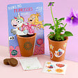 RADIS ET C - Carte nature Princesse - Belle de jour Radis & Capucine - vignette