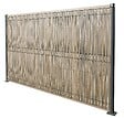SYLWAY - Kit de lamelles occultantes bois composite, H.1,23 x L.2 m, bois vieilli, SYLWAY - vignette