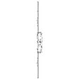 FERCO - Crémone barillet 2570 ajustable haut et bas longueur 2030mm - vignette