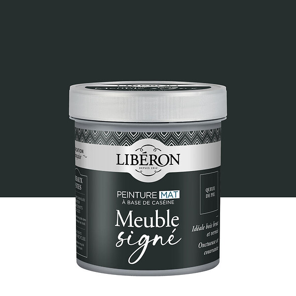 LIBERON - Peinture meuble Caseine - Queue de pie - Mat - 0,5L - large
