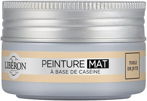 LIBERON - Peinture meuble Caseine Mat Toile de jute Pot 75ml - large