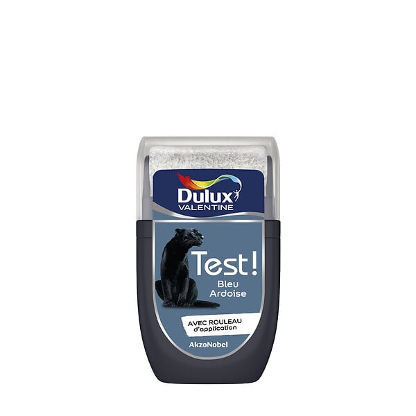 DULUX VALENTINE - Dulux Valentine Testeur peinture Crème de Couleur - Bleu Ardoise -30ml - large