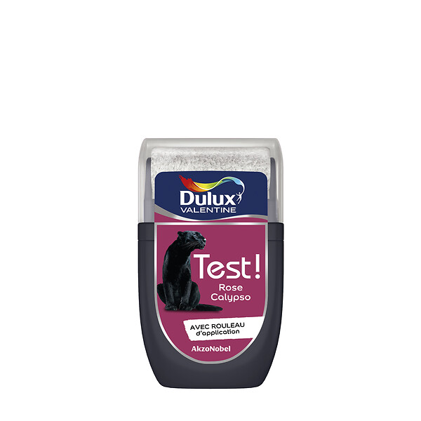 DULUX VALENTINE - Dulux Valentine Testeur peinture Crème de Couleur - Rose Calypso -30ml - large