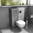 WEDI - Habillage bati support Wedi I Board avec revetement Wedi I Board top concrete gris - vignette