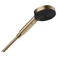 HANSGROHE - Pommeau de douche Pulsify Select S 105 EcoSmart 3jets bronze brossé - vignette