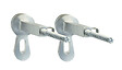 GROHE - Pack WC Bâti-support + WC SAT Infinitio sans bride fixations invisibles + Plaque + Panneau isolation phonique ArenaInfinitio - vignette