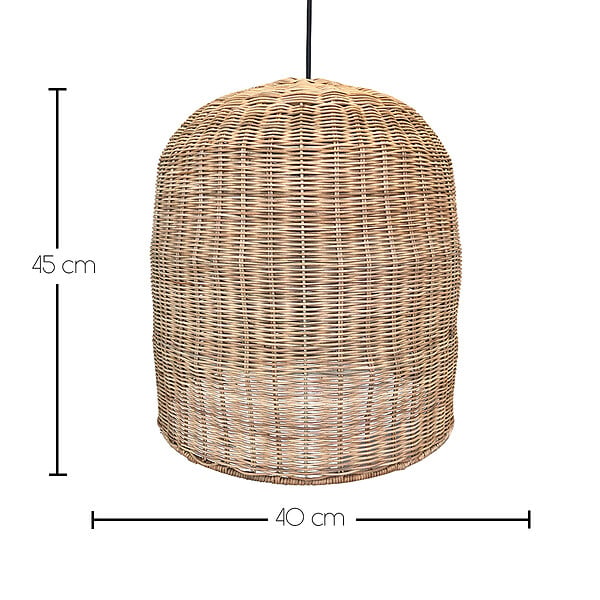LUMISKY - Suspension solaire bohème GIACOMO SOLAR H45cm - large