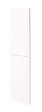 ONDEE - 2 Façades de porte MIXY - pour colonne de salle de bain - 30cm - Blanc - Laqué - Livré en kit - vignette