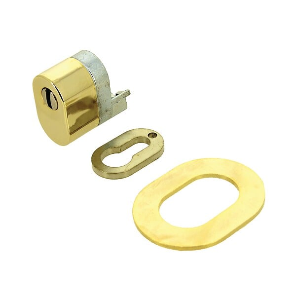 VACHETTE - Protecteur de cylindres pour serrures à encastrer Vachette M5AN2 A2P2 poli 12487000 - large
