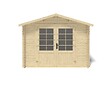 ALTANKA - Abri de jardin en bois - 9m2 - 3x3m - Ep. 28mm - Couleur: naturel - DOM664 - vignette