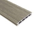 DECKLINEA - Kit Terrasse Composite NAVIA 50m² - gris clair - 152 lames de terrasse (220 x 14.5 x 2.2 cm) - Fixation par Clips - Terrasse Livraison Rapide - vignette