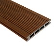 DECKLINEA - Kit Terrasse Composite NAVIA 10m² - Teck - 31 lames de Terrasse (220 x 14.5 x 2.2 cm) - Fixation par Clips - Cobra Hybrid - Terrasse Bois - vignette