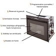 INTERSTOVES - Insert à granules BENITO 10 - - vignette