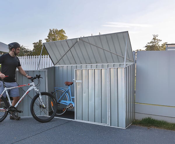 CERLAND - Abri FRASER 2 bike Ep 0,3 - 2260x780xH1310 mm - large