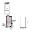 INTERSTOVES - Pack Poêle à granules MARINA 14 Etanche + Kit Conduit Ventouse (sortie façade) - - vignette