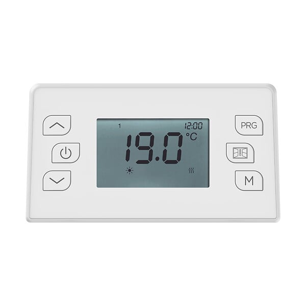 BESTHERM - Radiateur électrique fixe panneau rayonnant 1000W Bestherm TALYA horizontal blanc - large