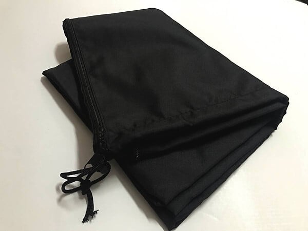 HABITAT ET JARDIN - Housse de protection pour parasol - 50 x 30 x 280 cm - Noir - large