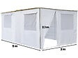 HABITAT ET JARDIN - Souccah en Kit NINA ajustable 4 x 2 avec 2 Rouleaux de bambou et 4 tasseaux de bois - vignette
