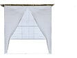 HABITAT ET JARDIN - Souccah en Kit NINA ajustable 2 x 2 avec 1 Rouleau de bambou et 2 tasseaux de bois - vignette