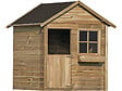 HABITAT ET JARDIN - Maisonnette "Coccinelle" - 126 x 112 x 158 - Bois - vignette