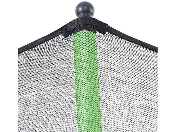 HABITAT ET JARDIN - Trampoline "Yoopi" - Ø 3.05 m - Avec filet + échelle + couverture + kit d'ancrage - large