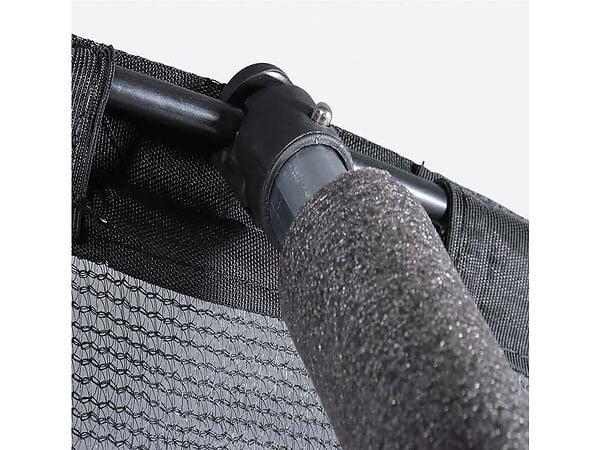 HABITAT ET JARDIN - Trampoline avec filet intérieur "jumper" - Ø 4,60 m - Gris - large