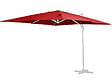 HABITAT ET JARDIN - Toile parasol déporté "Sun 3" - 3 x 3 m - Rouge - vignette