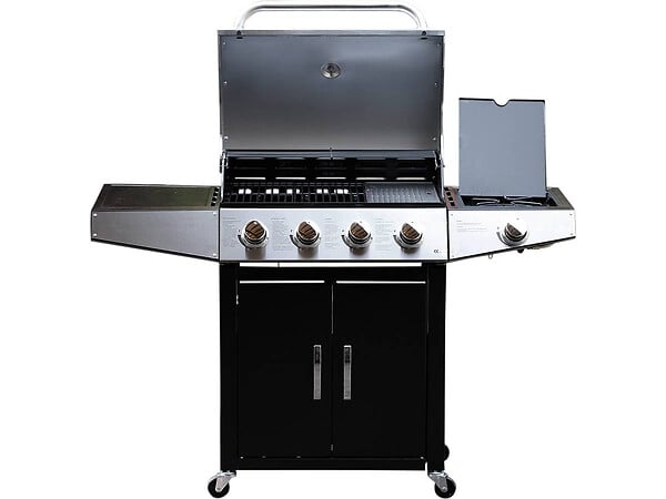 HABITAT ET JARDIN - Barbecue gaz "Party 5" - 5 Brûleurs dont 1 latéral - 15.2 kW - large