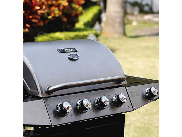 HABITAT ET JARDIN - Barbecue gaz "Party 5" - 5 Brûleurs dont 1 latéral - 15.2 kW - large