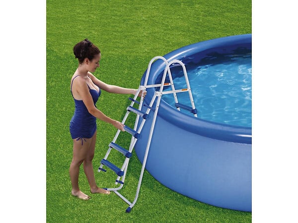HABITAT ET JARDIN - Echelle piscine - Hauteur 1,32m - large