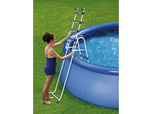 HABITAT ET JARDIN - Echelle piscine - Hauteur 1,32m - large