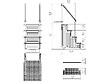 HABITAT ET JARDIN - Escalier simple pour piscine en plastique - vignette