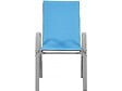 HABITAT ET JARDIN - Fauteuil jardin Textilène "Cordoba" - Phoenix - Bleu - Lot de 2 - vignette