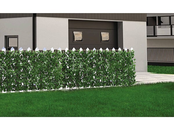 HABITAT ET JARDIN - Clôture en treillis de saule "Fragon" - 200 x 100 cm - Vert - large