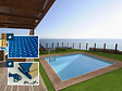 HABITAT ET JARDIN - Piscine bois rectangle " Caimans  " - 4.10 x 3.00 x 1.24  m + Bâche à bulles 180 µ - Bâche hiver 280 g/m² - vignette