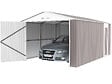 HABITAT ET JARDIN - Garage métal "Nevada" avec porte battante - 15,36 m² - vignette