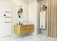 THERMOR - Trépied Malicio Compact - Hauteur tube: 525 mm - Hauteur piquage sol: 570 mm - Longueur X Largeur: 490X490 mm - vignette