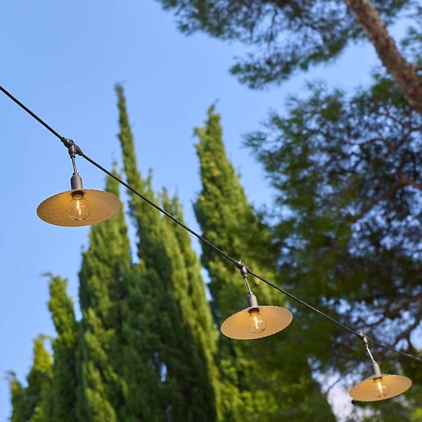 LUMISKY - Guirlande solaire MINI VINTY HYBRID 10 ampoules 6M - large
