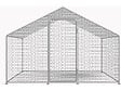 HABITAT ET JARDIN - Enclos à poules 6 m² parc grillagé 2 x 3 x 2 M acier galvanisé - vignette