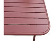 HABITAT ET JARDIN - Table et chaises de jardin en métal "Bilbao" - 8 places - Terracotta - vignette