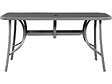 HABITAT ET JARDIN - Table et chaises de jardin en textilène "Cordoba" - Phoenix - 6 places - Gris foncé - vignette
