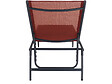 HABITAT ET JARDIN - Lot de 2 bains de soleil en métal "Sublima" - 180 x 54 x 104 cm - Terracotta - vignette